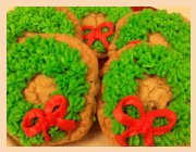 Seasonal - Wreath Cookies